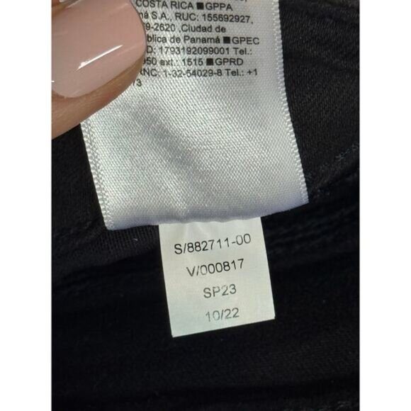 ATHLETA Black Flex Kick Flare Jeans Size 10 - Picture 10 of 12